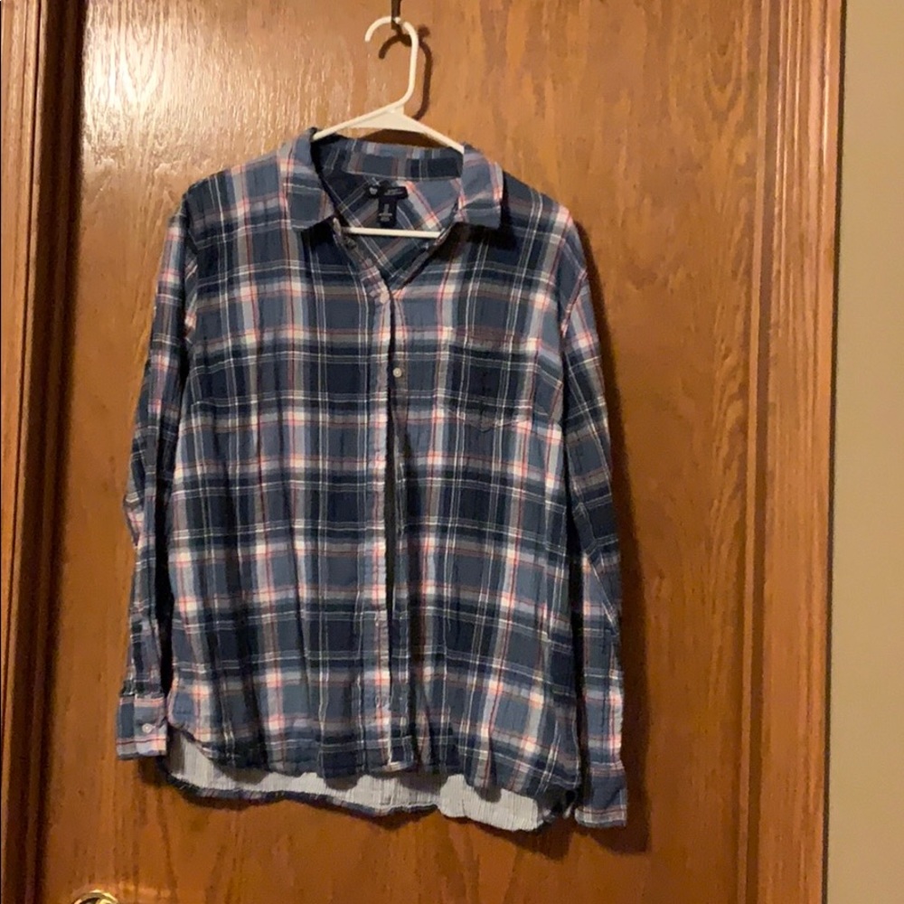 Women’s , Gap, plaid, large shirt